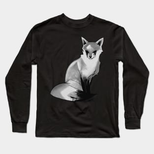 Cartoony Doomed Fox Long Sleeve T-Shirt